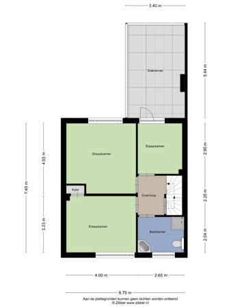 Plattegrond - Pastoor Goossensstraat 36, 5921 CX Venlo - 438678_2D_Eerste_verdieping_Pastoor_Goossensstraat_36_Venlo_02.jpg