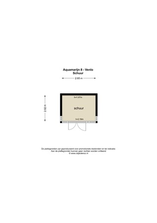 Plattegrond - Aquamarijn 8, 5912 SV Venlo - 121990_SCH.jpg