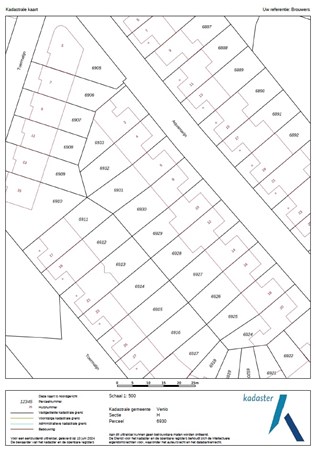 Plattegrond - Aquamarijn 8, 5912 SV Venlo - Kaart.jpg