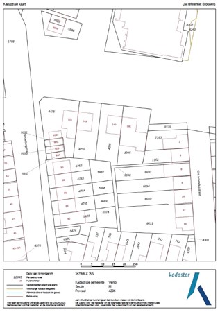 Plattegrond - Burgemeester Gommansstraat 147, 5922 AH Venlo - Kaart.jpg