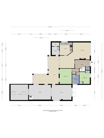 Plattegrond - Sportlaan 7, 5951 NJ Belfeld - 443591_2D_Begane_Grond_Sportlaan_7_Belfeld_01.jpg