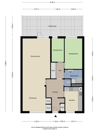 Plattegrond - Van Nijvenheimstraat 84, 5912 BN Venlo - 443746_2D_Appartement_Van_Nijvenheimstraat_84_Venlo_01.jpg