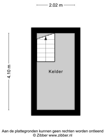 Plattegrond - Pater Petersstraat 31, 5935 AV Steyl - 463645_2D_Kelder_Pater_Petersstraat_31_Steyl_01.jpg