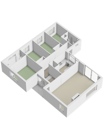 Plattegrond - Jachtmeesterlaan 15, 6085 AL Horn - 466740_3D_Begane_Grond_Jachtmeesterlaan_15_Horn_01.png