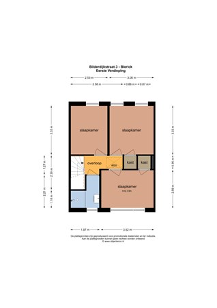 Plattegrond - Bilderdijkstraat 3, 5921 CD Venlo - 129283_EV.jpg