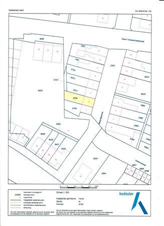 Plattegrond - Bilderdijkstraat 3, 5921 CD Venlo - kaart.jpg