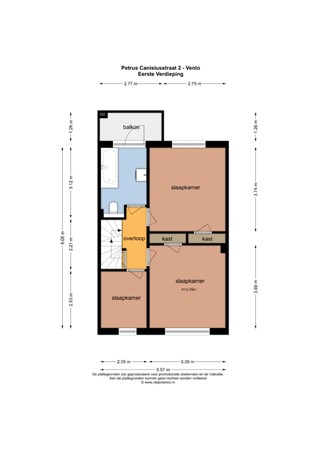 Plattegrond - Petrus Canisiusstraat 2, 5915 VH Venlo - 129646_EV.jpg