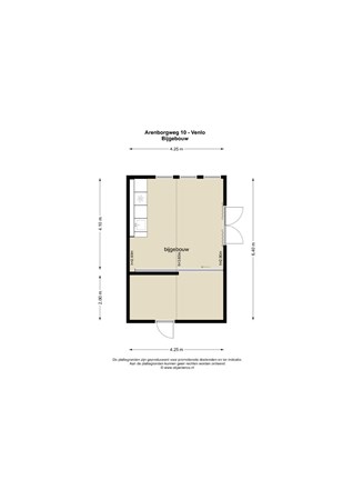 Plattegrond - Arenborgweg 10, 5916 NM Venlo - 128981_BJ.jpg