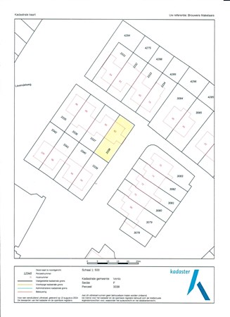 Plattegrond - Linnaeusweg 92, 5915 HM Venlo - kaart.jpg