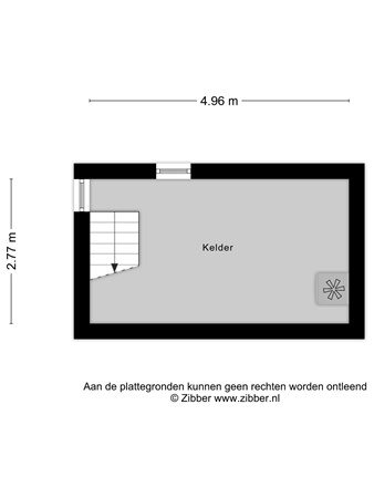 Plattegrond - Lottumseweg 20, 5971 BW Grubbenvorst - 474465_2D_Kelder_Lottumseweg_20_Grubbenvorst_03.jpg