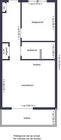 Floorplan - Berghemseweg 229F, 5348 CG Oss