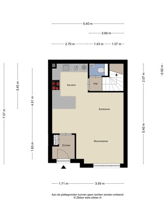 Zandkamp 2, 3751 JV Bunschoten-Spakenburg - 175671976_1572412_zandk_begane_grond_first_design_20250812_558baf.jpg