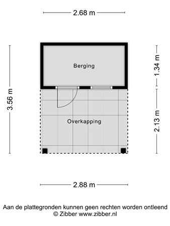 Floorplan - Dopperstraat 53, 3752 JB Bunschoten-Spakenburg