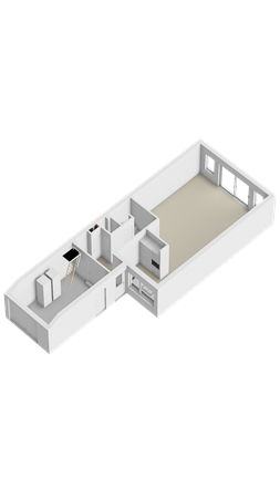 Floorplan - Dopperstraat 53, 3752 JB Bunschoten-Spakenburg