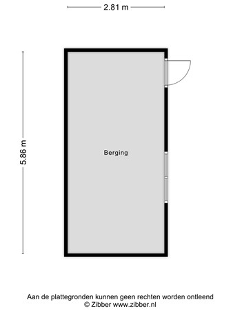 Floorplan - Oosterstraat 18, 3751 EH Bunschoten-Spakenburg