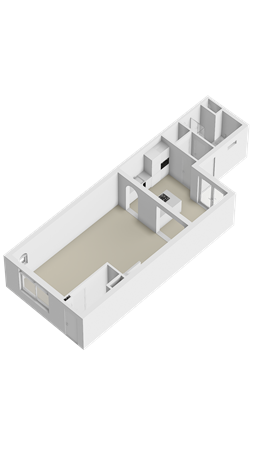 Floorplan - Oosterstraat 18, 3751 EH Bunschoten-Spakenburg