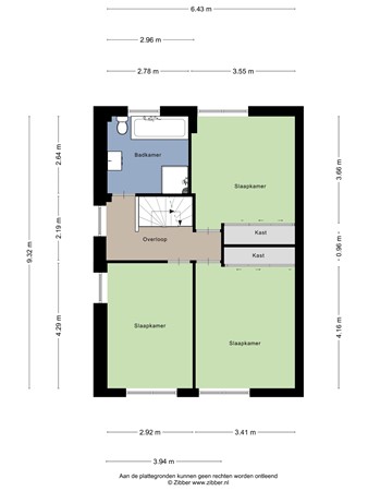 Floorplan - Eemlandia 39, 3752 XR Bunschoten-Spakenburg