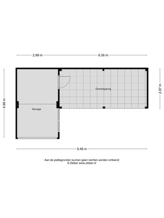 Floorplan - Groen van Prinsterersingel 43, 3752 DC Bunschoten-Spakenburg