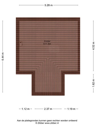 Floorplan - Nieuwe Schans 55, 3751 BB Bunschoten-Spakenburg