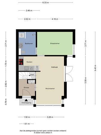 Floorplan - Lindenstraat 2, 3752 CM Bunschoten-Spakenburg