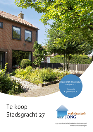 Brochure preview - Brochure Stadsgracht 27 - Bunschoten-Spakenburg.pdf