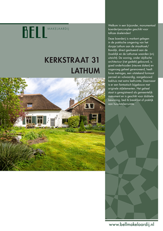 Brochure preview - bell_brochure a4_Kerkstraat 31_funda.pdf