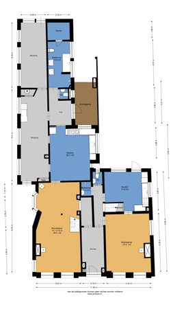 Plattegrond - Herestraat 46, 9851 AD Burum - BG.jpg