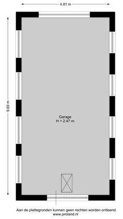 Plattegrond - Herestraat 46, 9851 AD Burum - Garage.jpg