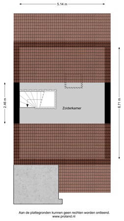 Plattegrond - Thomas A. Verdeniusstraat 5, 9356 AL Tolbert - 2E.jpg