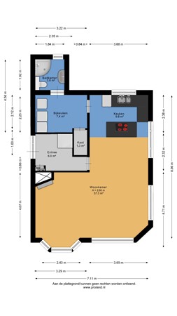 Plattegrond - Ericalaan 5, 9828 PG Oostwold - BG.jpg