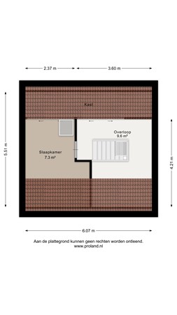 Plattegrond - Hoofdstraat 24, 9356 AW Tolbert - 2E.jpg