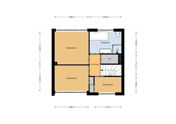 Beukenlaan 55, 4731 CE Oudenbosch - 158141175_beukenlaan_55_o_1e_verdieping_first_design_20240531_3b0032.jpg