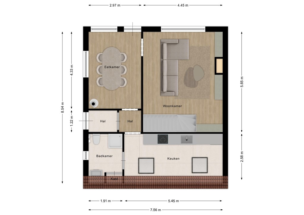 mediumsize floorplan