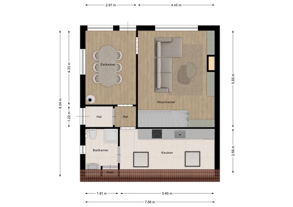 Appelaarseweg 30, 4793 RL Fijnaart - 162784995_appelaarseweg_3_begane_grond_first_design_20241004_8f9d45.jpg