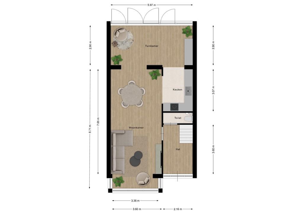 mediumsize floorplan