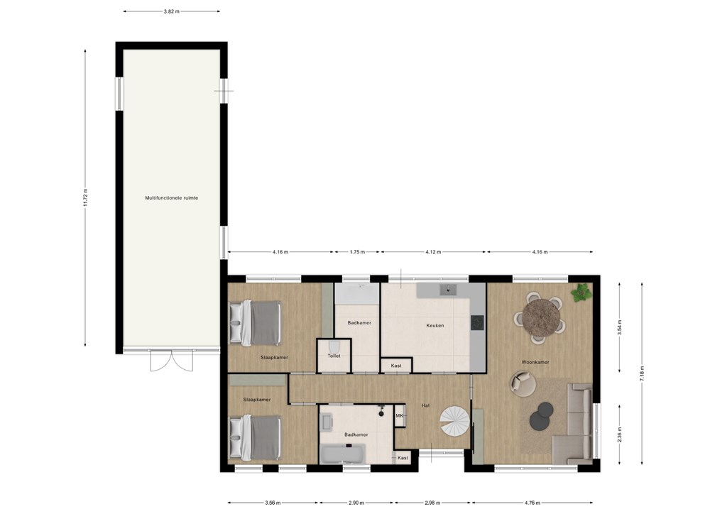 mediumsize floorplan