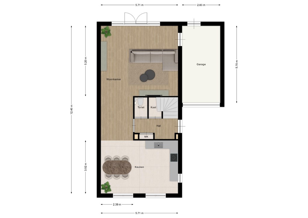 mediumsize floorplan