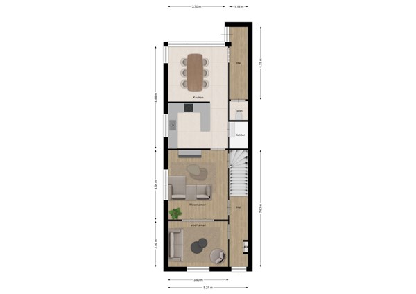 Pastoor van Breugelstraat 66, 4744 AD Bosschenhoofd - 166891742_pastoor_van_bre_begane_grond_first_design_20241217_769a88.jpg