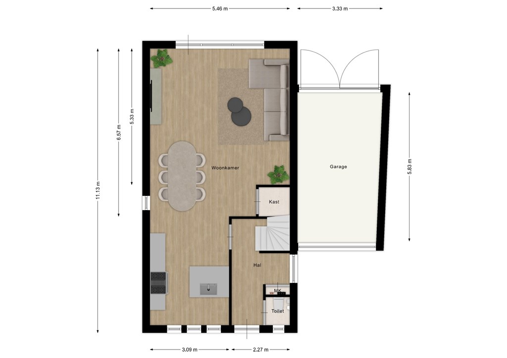 mediumsize floorplan