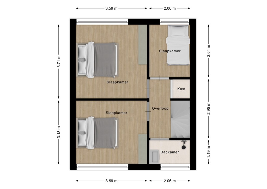 mediumsize floorplan