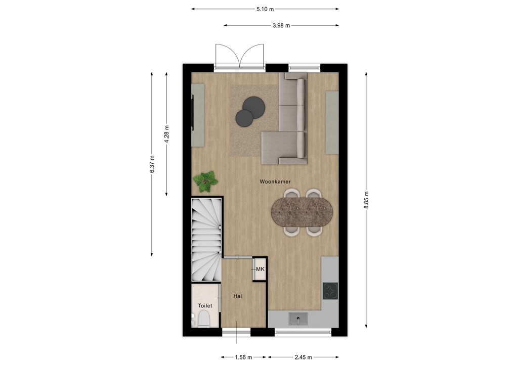 mediumsize floorplan