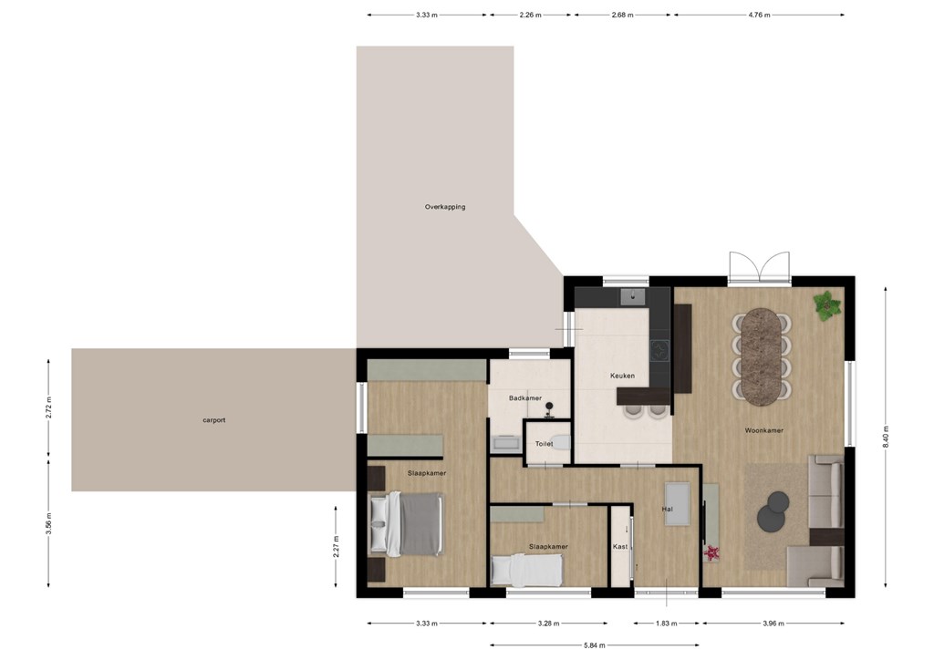 mediumsize floorplan