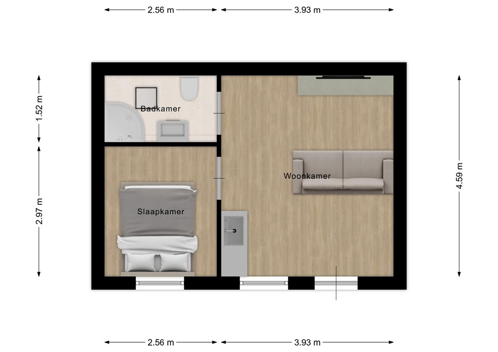 mediumsize floorplan