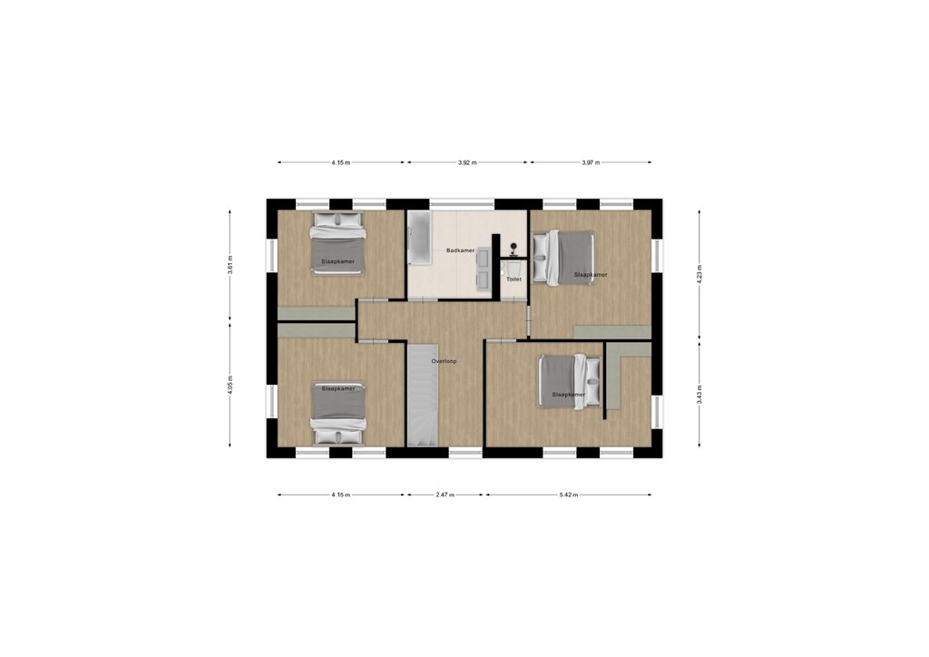 mediumsize floorplan