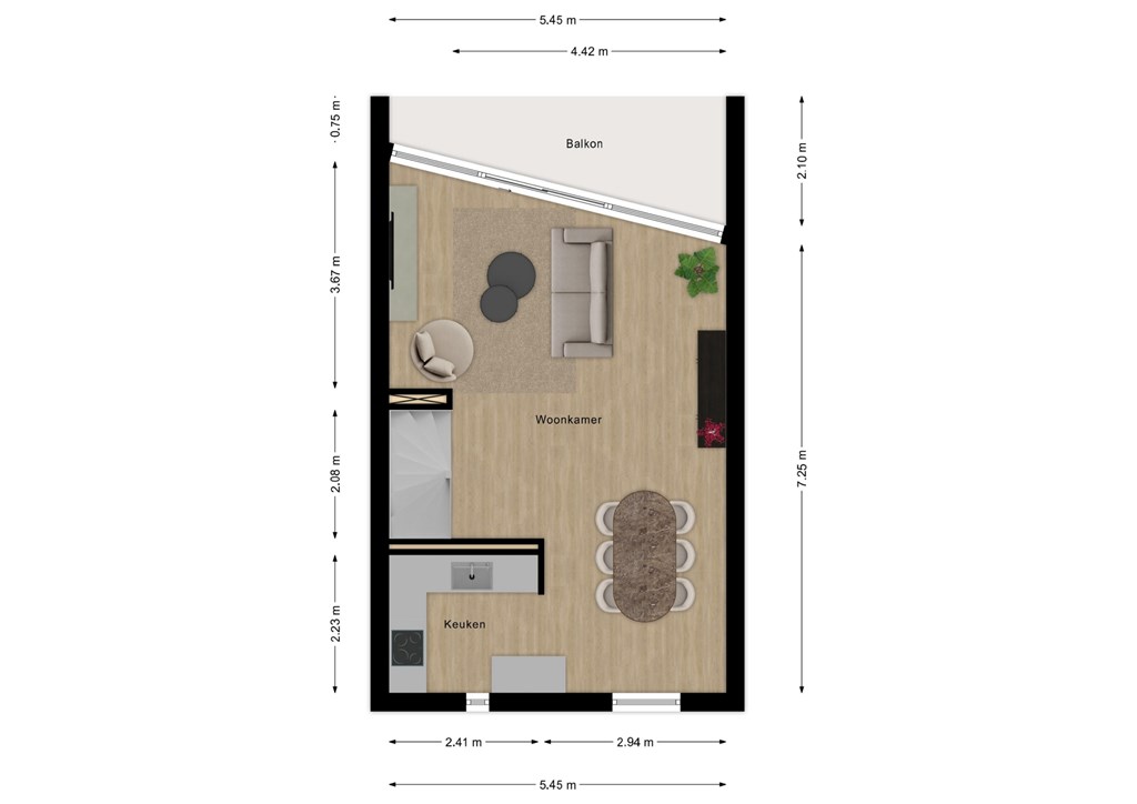 mediumsize floorplan
