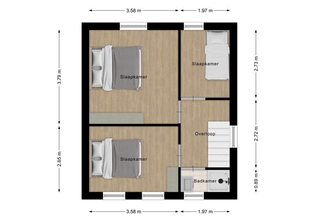 mediumsize floorplan