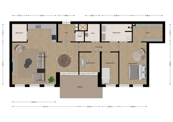 Tivolipark 6, 4731 GK Oudenbosch - 171784231_tivolipark_6_4_begane_grond_first_design_20250424_f9c6be.jpg