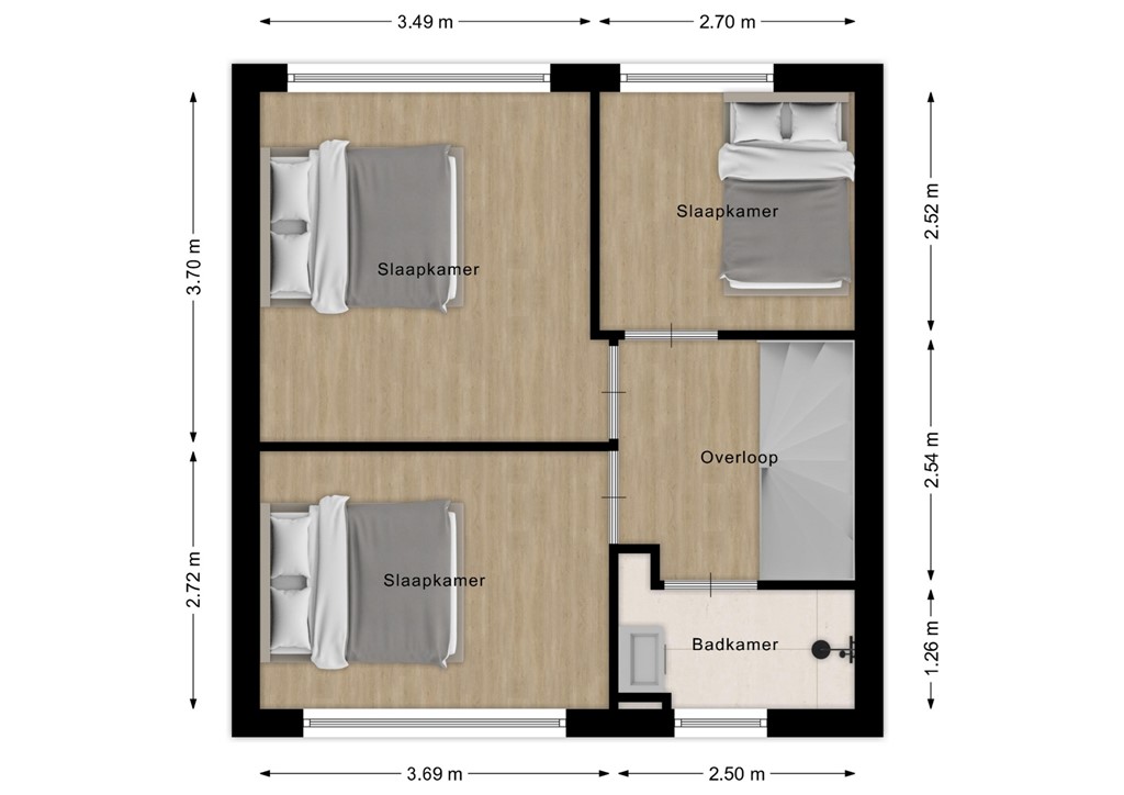mediumsize floorplan
