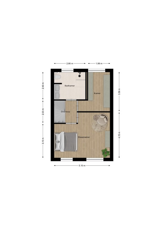 mediumsize floorplan