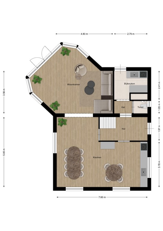 mediumsize floorplan